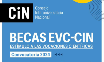 Becas Estímulo a las Vocaciones Científicas EVC-CIN - 2024 [Extensión del plazo de inscripción]