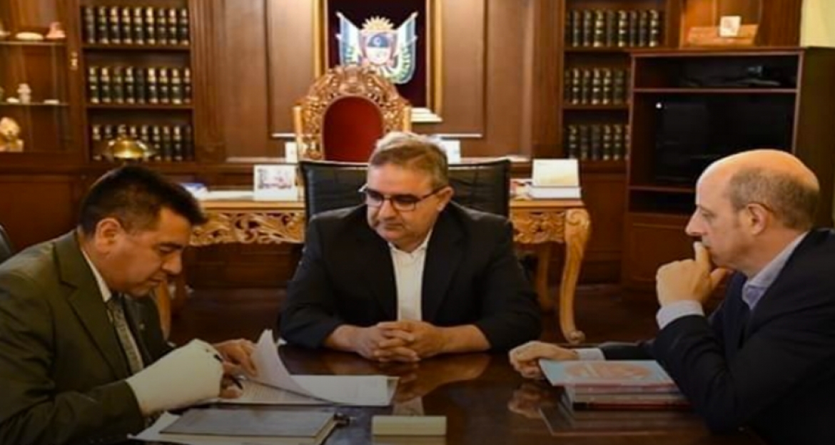 Firmaron un convenio entre el Ministerio de Educación y la Universidad Pedagógica Nacional