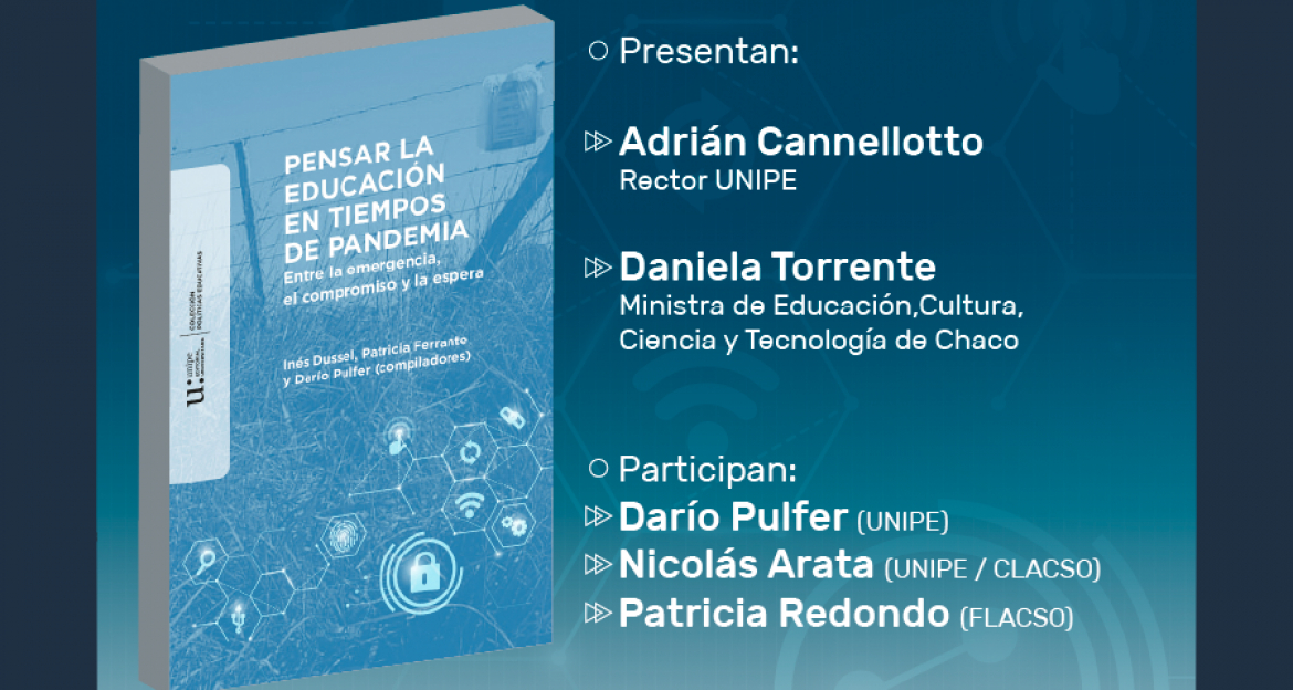 Presentación virtual este viernes del libro "Pensar la educación en tiempos de pandemia"