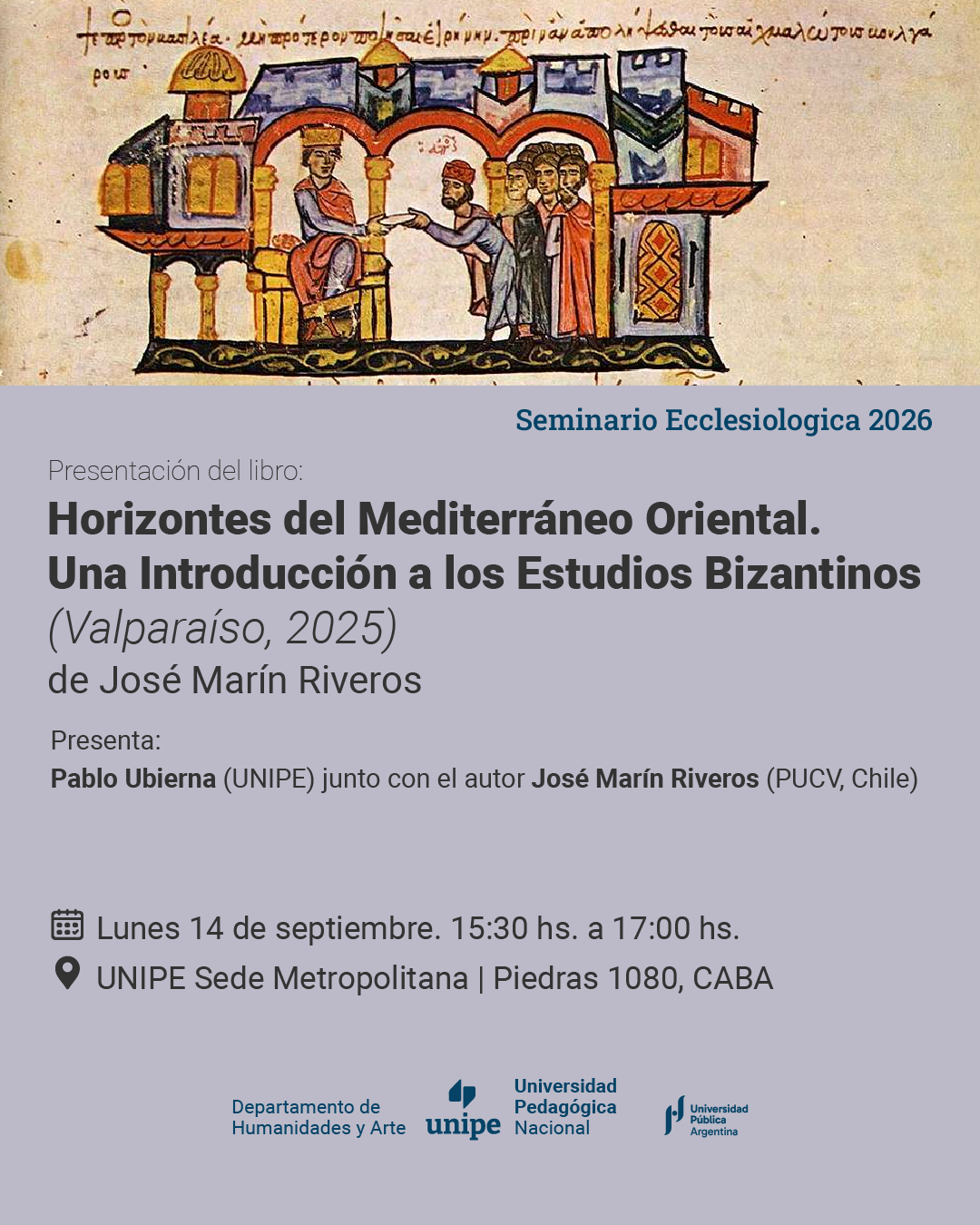Seminario Ecclesiologica 2026