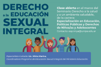 Clase Abierta: Derecho a la Educación Sexual Integral