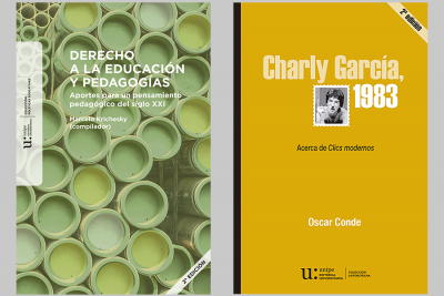 Reediciones de dos títulos del catálogo de la EDITORIAL UNIPE