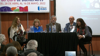 Se presentó el libro &quot;Néstor Kirchner, la educación y la ciencia en la Feria del Libro