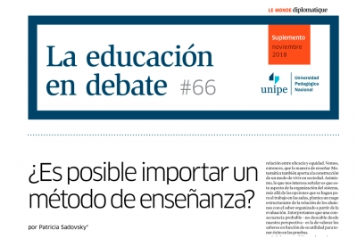 La Educación en Debate, #66: &quot;¿Es posible importar un método de enseñanza?&quot;