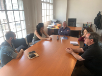 La UNIPE recibió la visita de la Secretaria General de CONADU, Clara Chevalier