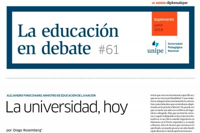 La Educación en Debate # 61. La universidad, hoy