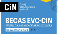Becas Estímulo a las Vocaciones Científicas EVC-CIN - Convocatoria 2024